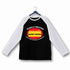 91 TV Series VANDELAY INDUSTRIES IMPORT EXPORT Custom Printed Graphic Design Raglan T-Shirt for Women